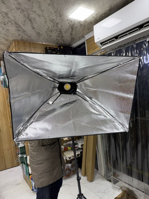 Softbox zontik lampa projector