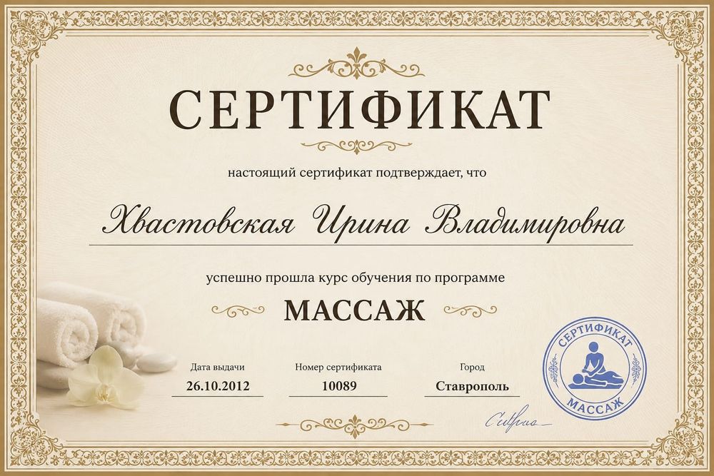 Оздоровительный массаж. Атырау