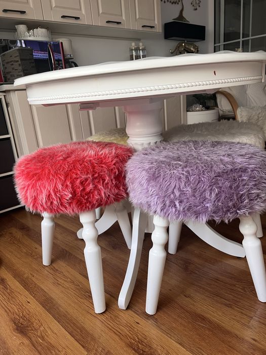 Set 4 scaune puf