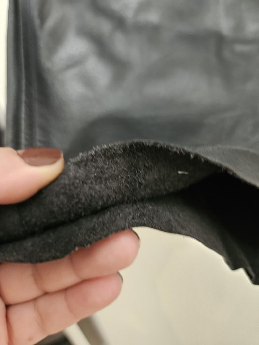 Pantaloni piele naturala