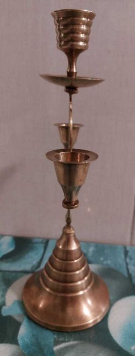 Подсвечник Слоники, латунь. Индия