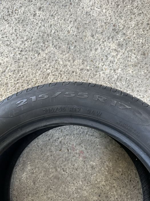 Vand  4  anvelope  Pirelli Cinturato 215x55x17 pret 150 lei/bucata