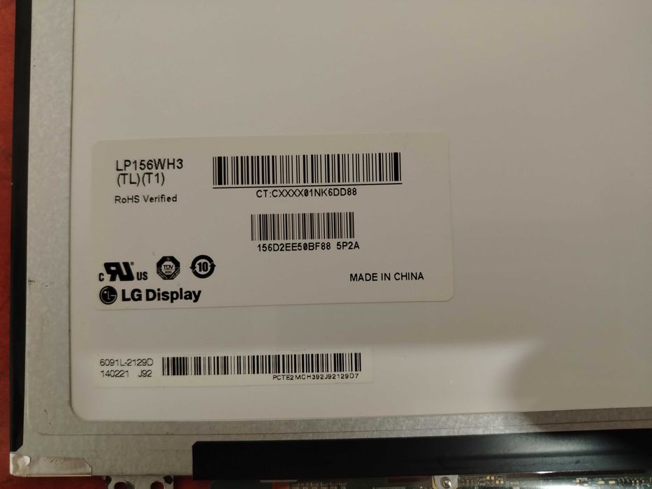 vand display 15,6 40 pini slim