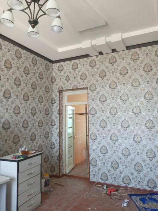 Абой ёпиштириш ишларини киламиз