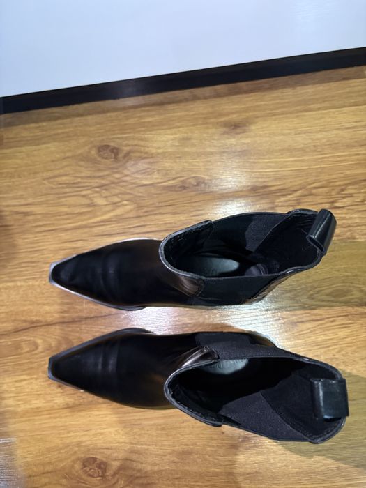 Дамски/Боти/ботуши/Massimo dutti/естествена кожа