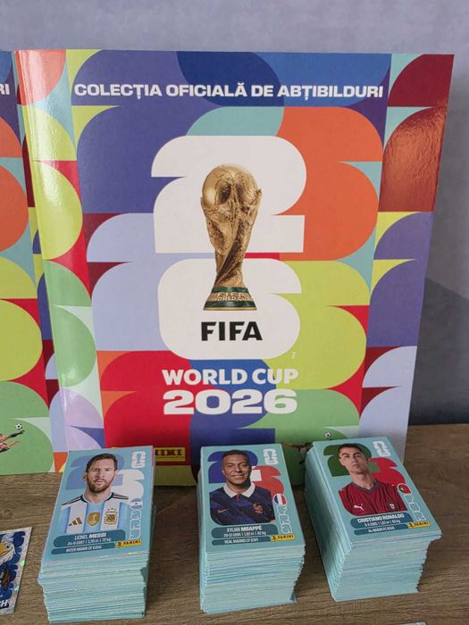 Panini World Cup 2026 Set complet nelipit + album softcover | Stare Mint