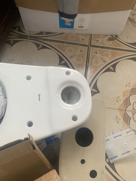 Vand wc baie nou nout