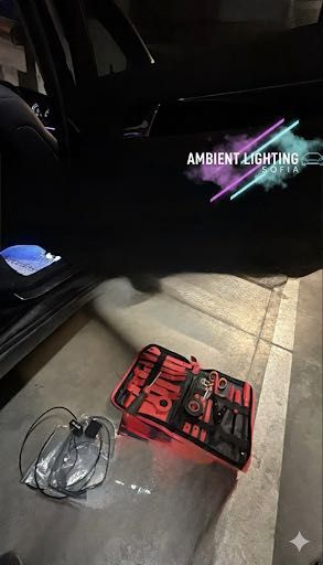 Поставяне на амбиентно осветление за всички видове автомобили