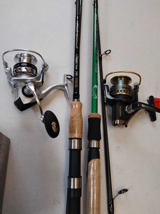 Нови Въдици , Макари, Мач,Фидер Спининг