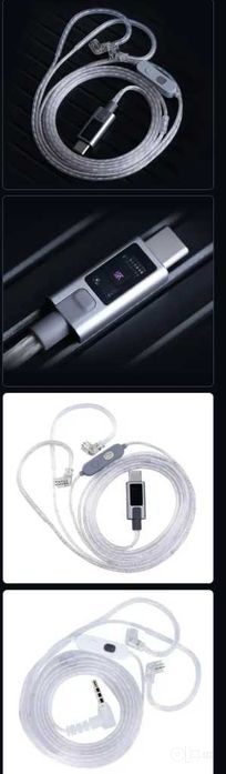 Новый KZ M2 USB-кабель Type-C с двумя микрофонами, эквалайзер 3 режима