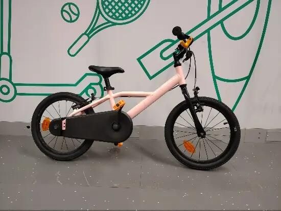 Bicicletă 16 inch 4-6 ani Discover 500 Roz - (SecondHand) Decathlon