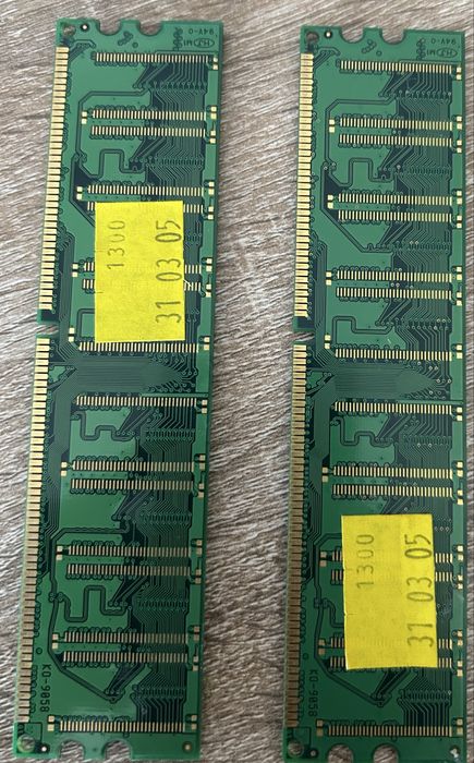 Placute de ram anul 2005