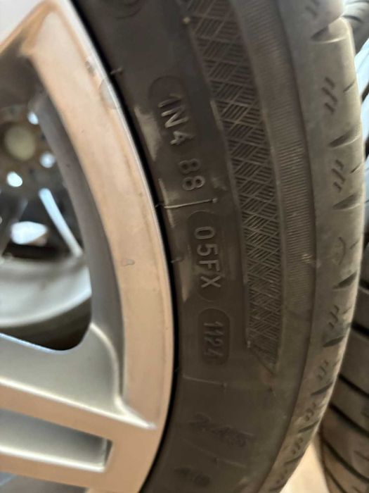 Оригинални джанти 18" OEM AUDI LE MANS с летни гуми дот 22-24.