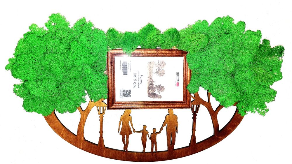 Продам декоративное пано из стабилизированного мха