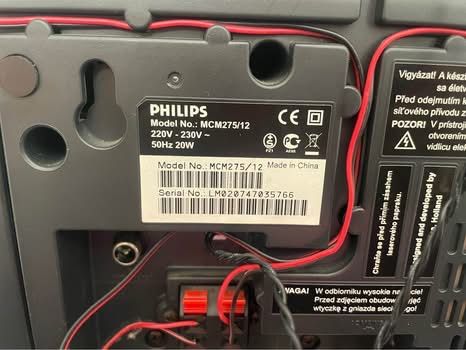 Micro System Philips - Model - MCM275 - an fabricatie 2007 !