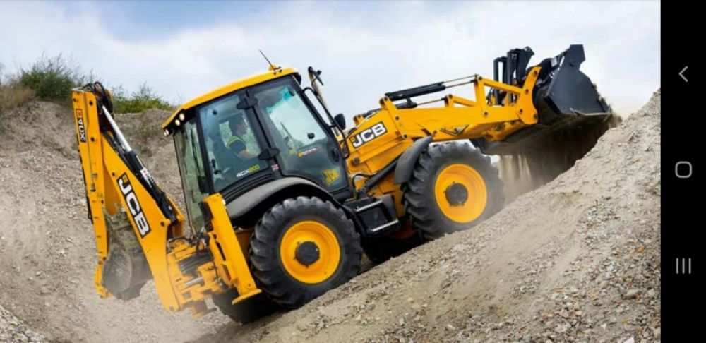 Услуги экскаватора погрузчика JCB