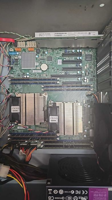 Server Supermicro x10drl-i 128GB ddr4, 2 x e5-2683 v4