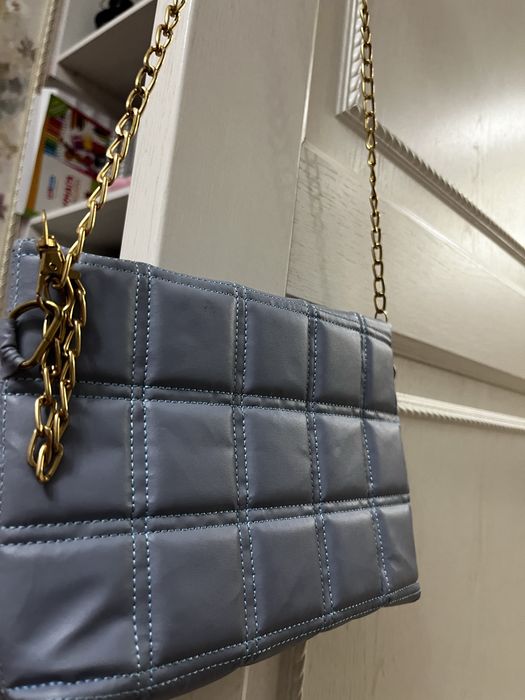 Сумка женская голубая