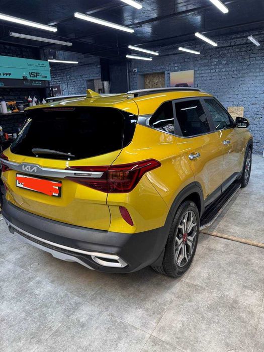 KIA Seltos, золотой, 2022, 39 тыс км пробег