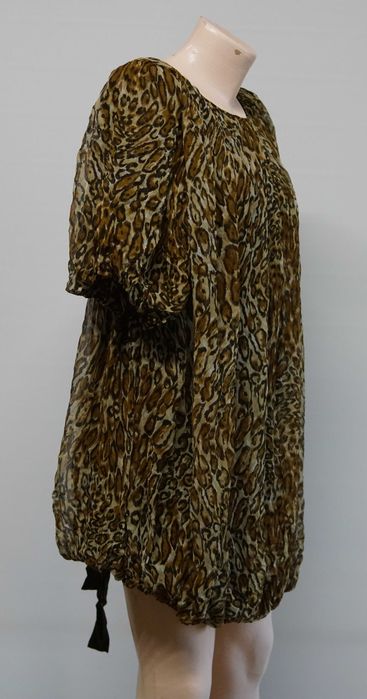 Bluza tunica By Malene Birger  matase animal print marimea 40