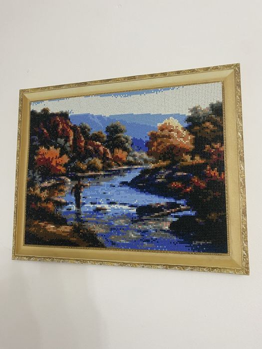 Алмазная мозаика 50х40см