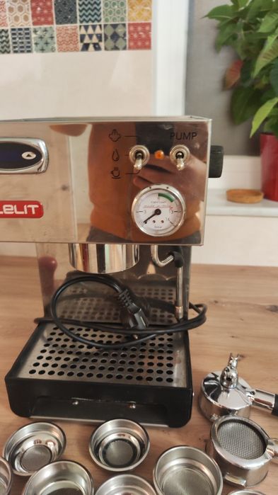 Espresso Lelit 41Tem (Oct2016) + set nou site + tamper + filtru apa sigilat