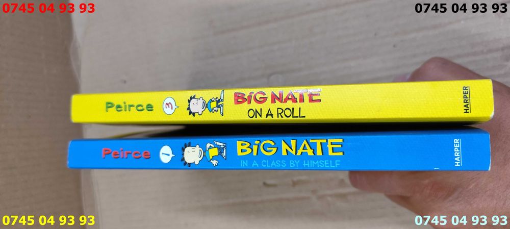 carte carti 2 vol. Big Nate in engleza pret pe ambele