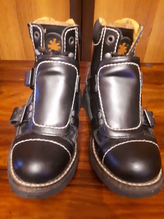 Bocanci din piele Art Company marime 37