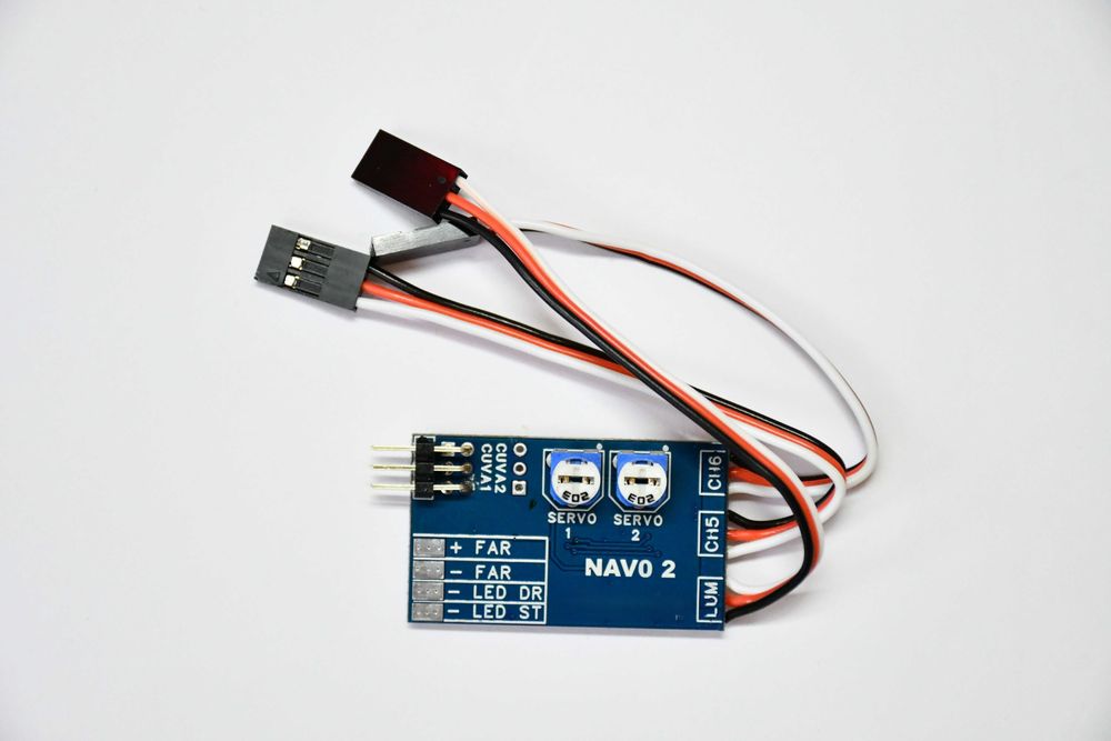 Modul NAVO 2 pentru Navomodele cu 2 Cuve - Control Lumină și Basculare Independentă