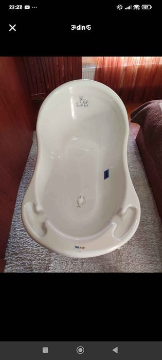 Cadă bebe, cu suport