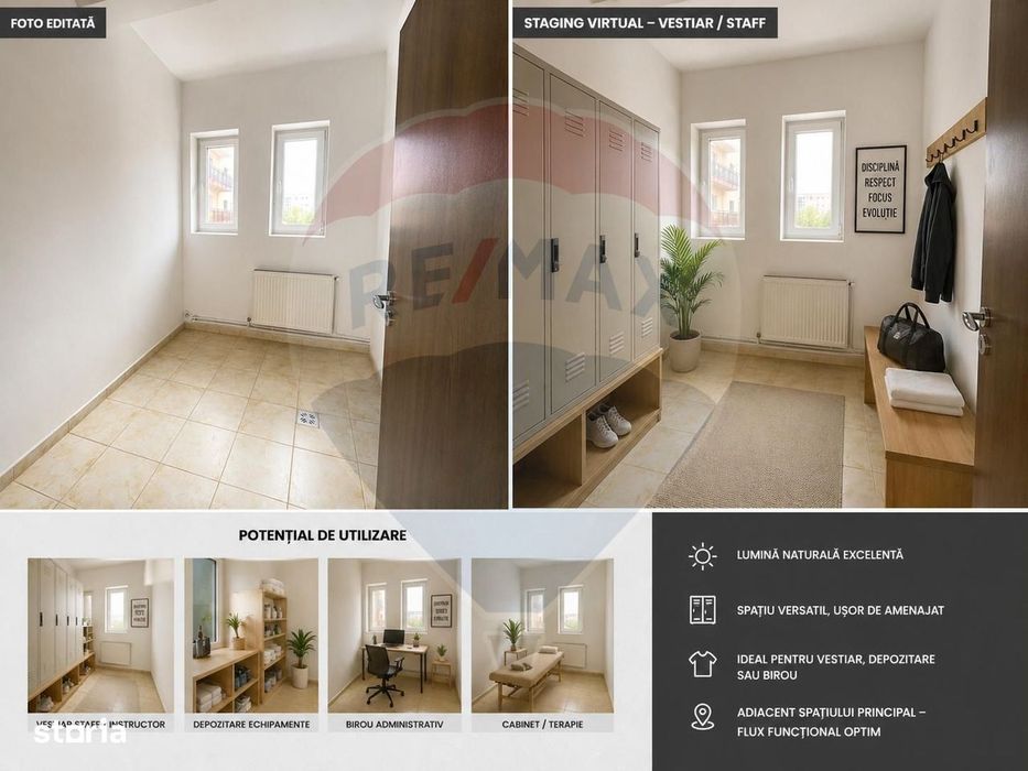 330 mp open-space | ideal fitness / educatie / birouri