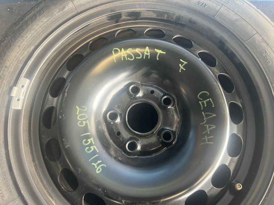Резервна гума патерица VW Passat 7 205/55 R16 Et 45