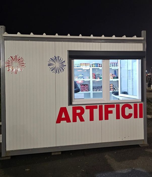 Vând containar nou 
3500 euro fix cu reclame și documentație pentru v