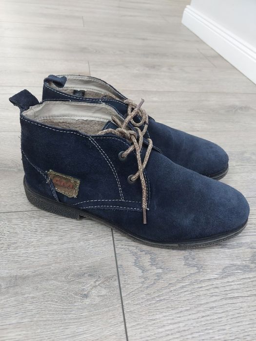 Ghete piele intoarsa barbati 45