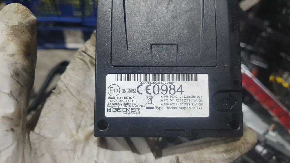 modul becker Mercedes A1669000101 harti gps W204 facelift C220 C250