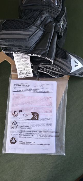 Mănuși moto Dainese Reacto Carbon noi ,mărimea 40