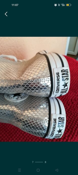 Bascheți Converse noi nr 41 dama piele