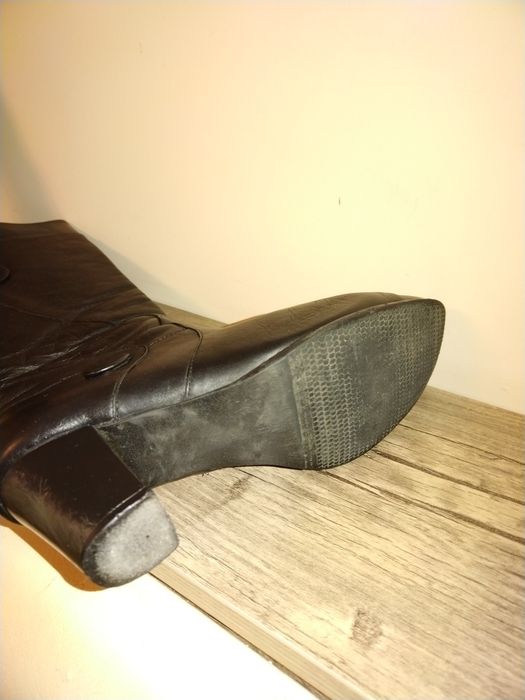 Ботуши от естествена кожа, р-р 40