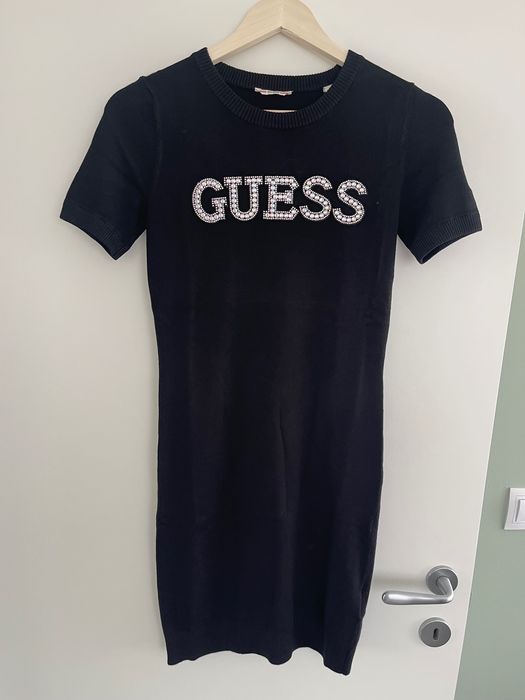 Трикотажна детска  рокля от марката Guess