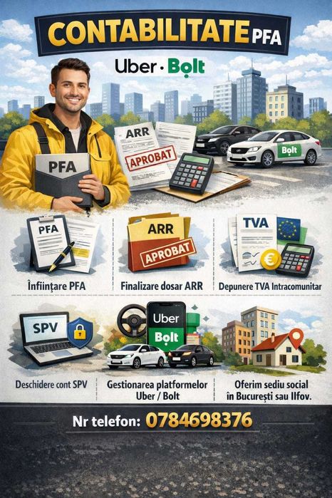 Contabil - PFA Drive - Uber Bolt