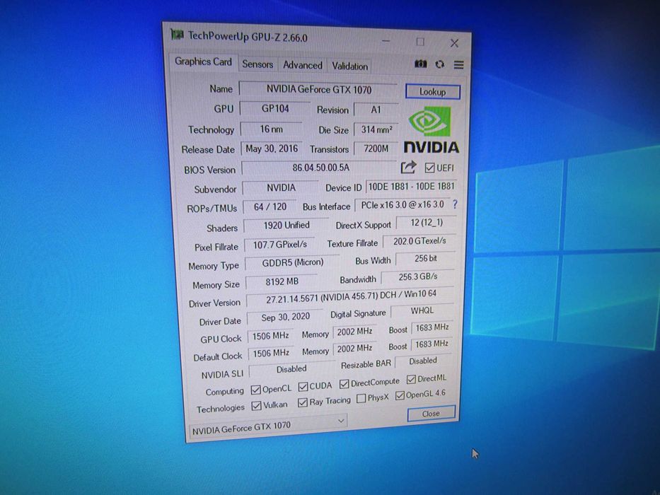 Гейм Ryzen 5 2600, 16GB с  G1 GTX1070  , 240GB SSD, 500 GB HDD