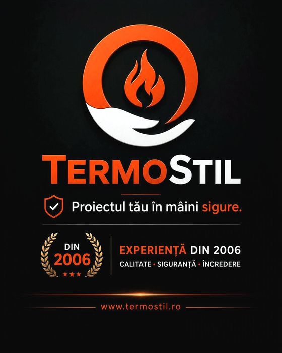 Termoșemineu 30 kw +  INSTALARE  INCLUSĂ /  Șemineu / Șeminee