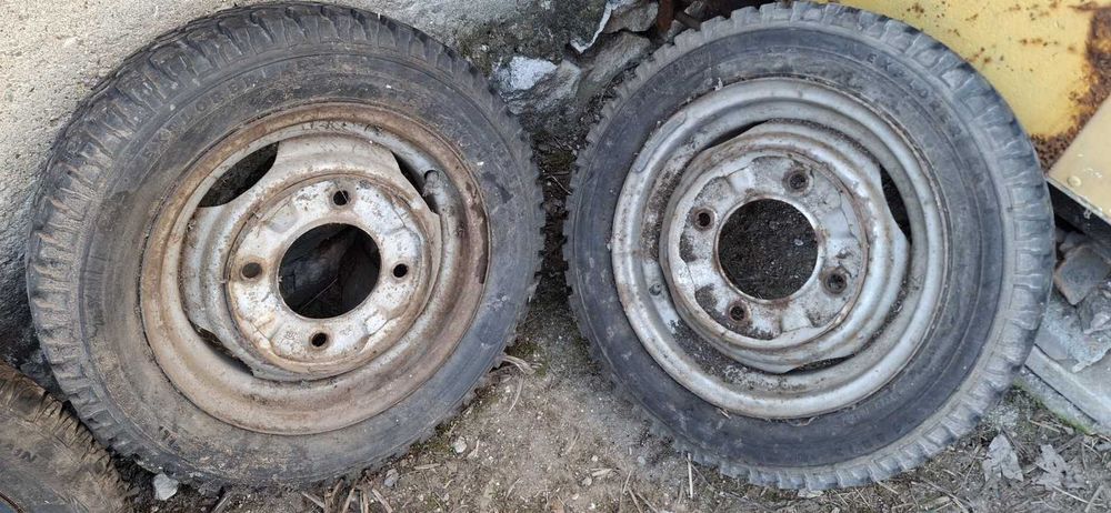 Джанти с гуми от Trabant