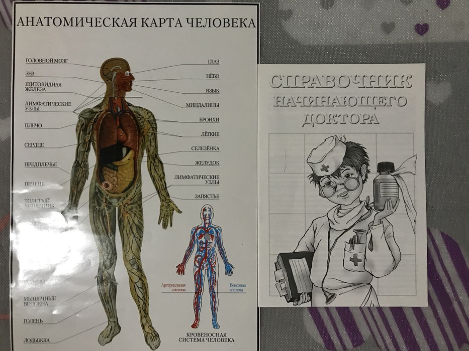 Настольная игра для детей «Я доктор».