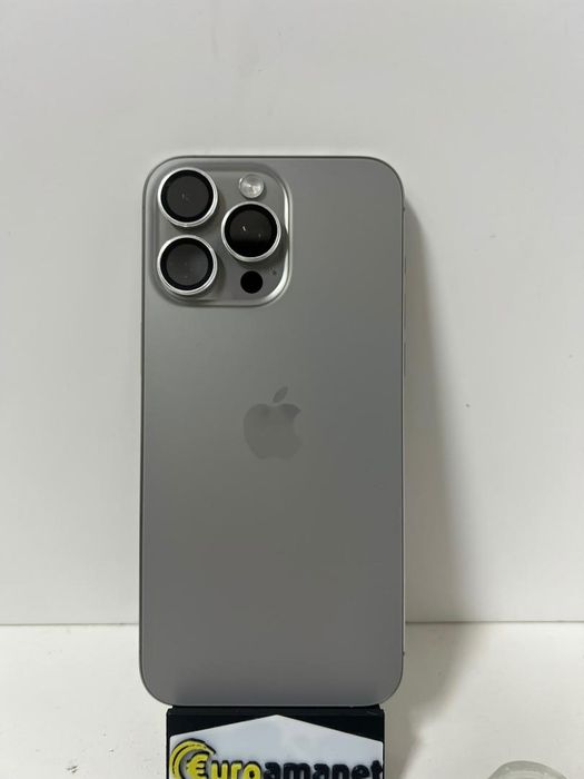 Telefon mobil Apple iPhone 15 Pro Max, 256GB, 5G, Black Titanium, -P-