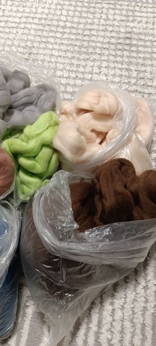 Шерсть  для валяния альпака