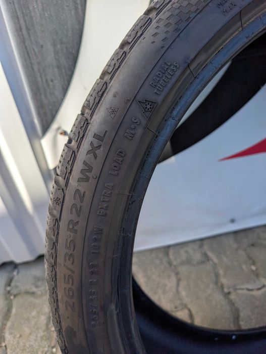 Set 4 Cauciucuri Iarnă CONTINENTAL 265/35 R22 (2x DOT 2025 + 2x DOT 2020/2021)