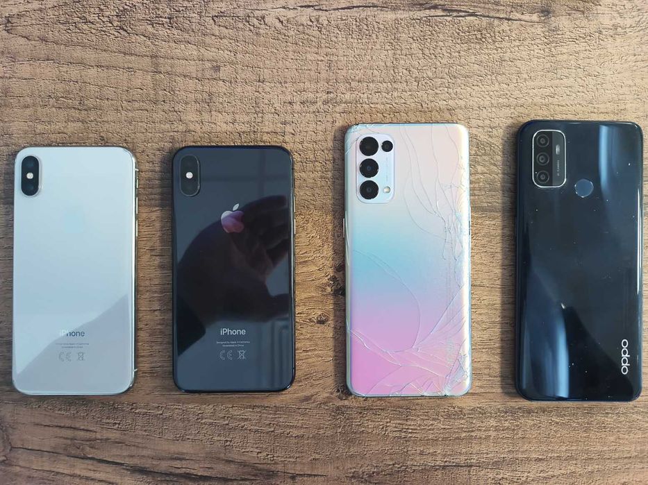 Продавам лот от телефони Iphone X и Xiaomi