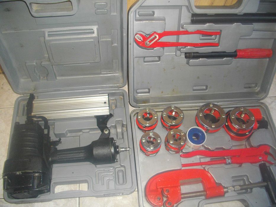 Резбонарезна 3/8-1 1/4 Винтонарезка Пневматичен Голям Такер 60мм Пирон