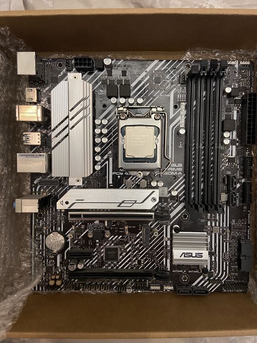 Intel i5-10400f комплект с материнкой ASUS PRIME B560M-A